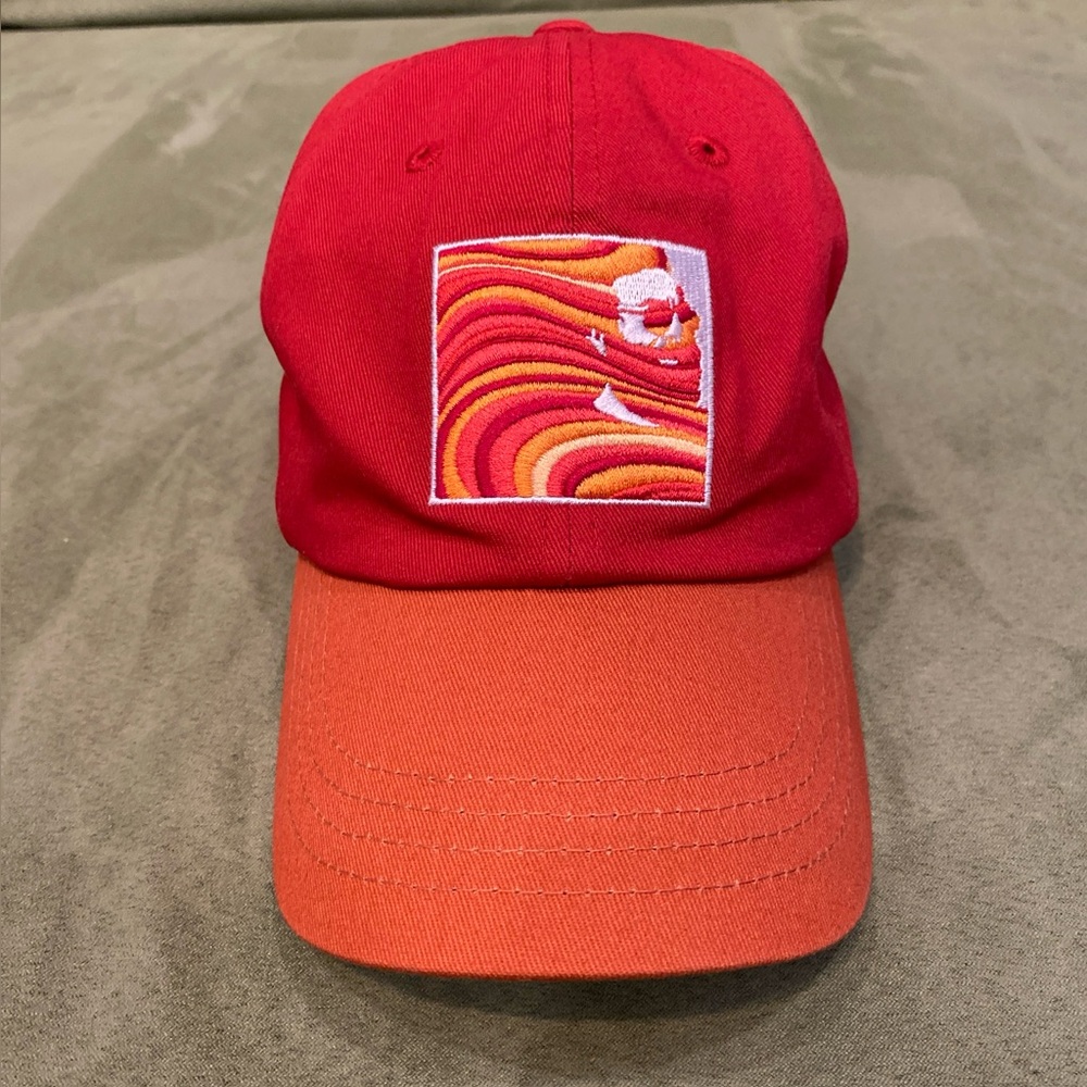 Rare Jerry Garcia Hand Picked 420 Grateful Dead Red Hat